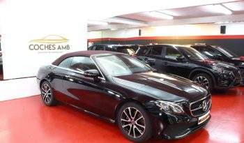 MERCEDES-BENZ Clase E Cabrio E 220 d 2p. lleno