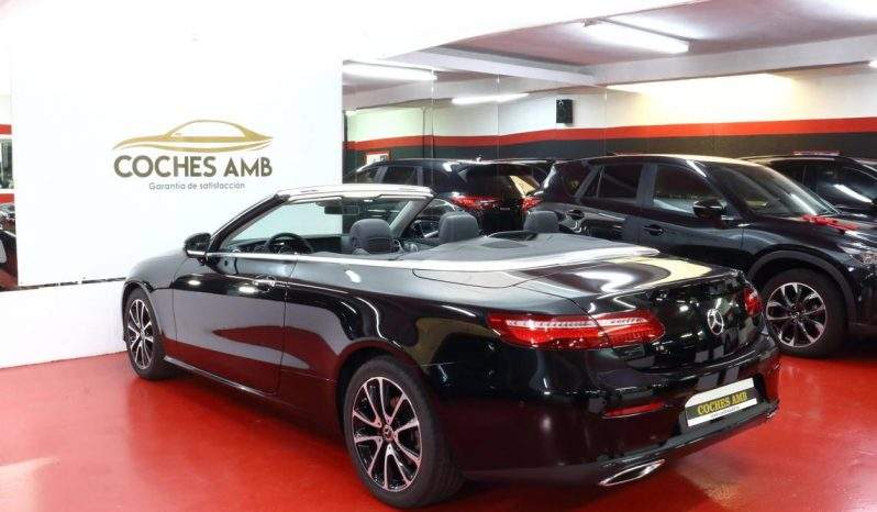 MERCEDES-BENZ Clase E Cabrio E 220 d 2p. lleno