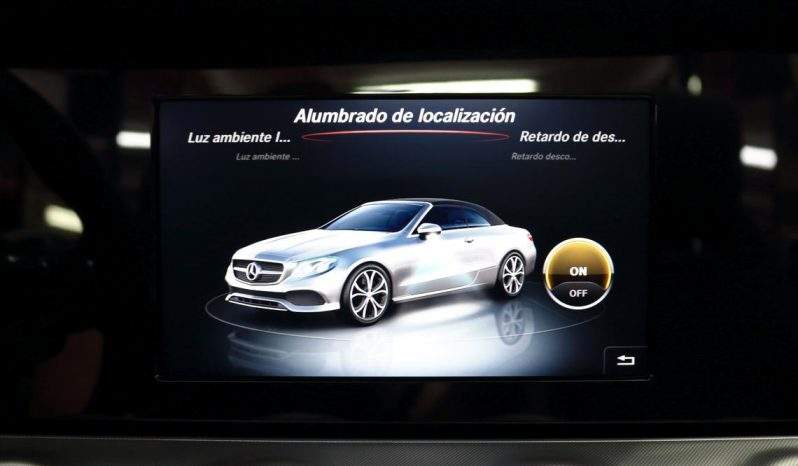 MERCEDES-BENZ Clase E Cabrio E 220 d 2p. lleno