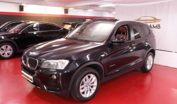BMW X3 xDrive20d lleno