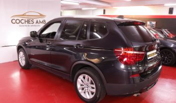 BMW X3 xDrive20d lleno